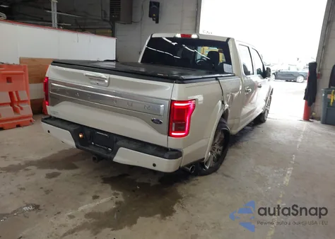 2016 Ford F-150 Platinum from USA, damaged, VIN 1FTEW1EG9GFD07335